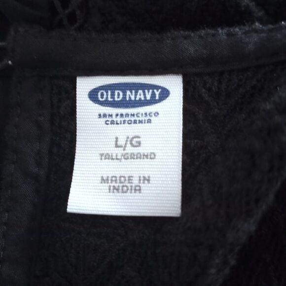 OLD NAVY BLACK DRESS SZ.L EUC - Picture 7 of 8